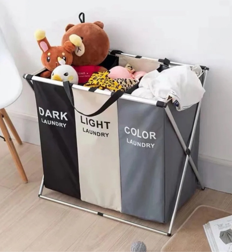 Canasto Ropa Sucia X 3